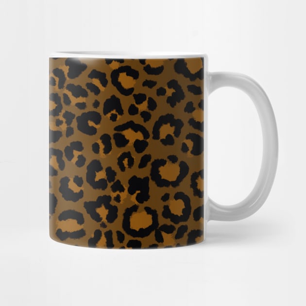 Leopard Pattern in Caramel and Coffee by ButterflyInTheAttic
